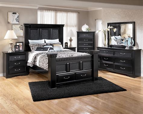 Black King Bedroom Furniture Sets